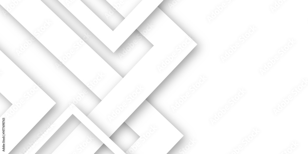 Poster abstract background with lines white background with diamond and triangle shapes layered in modern a