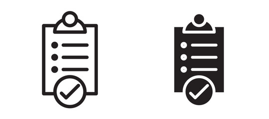 Fototapeta premium Compliance icon in black modern and lines and solid