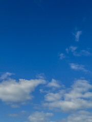 blue sky with clouds