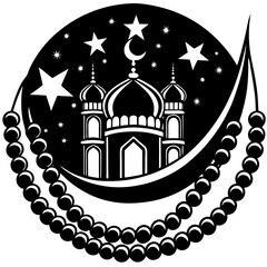 taj mahal vector illustration