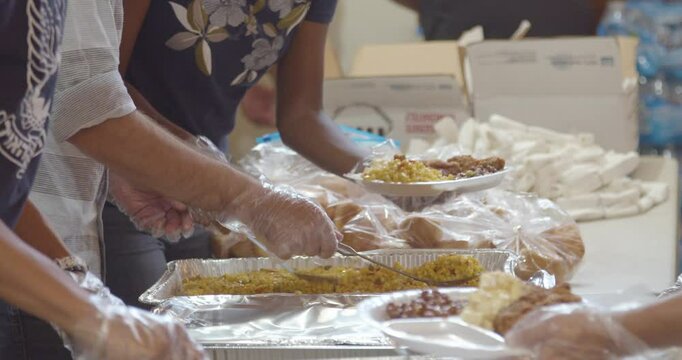 Feeding the homeless