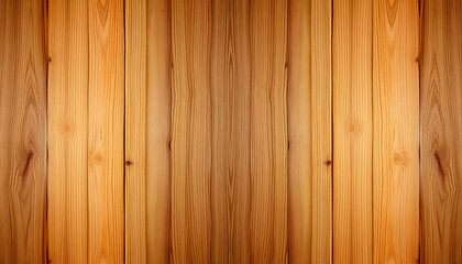 Obraz premium Warm toned wooden planks with vertical grain and subtle knot details