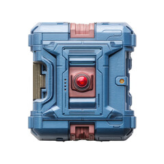 Mini sci-fi paperback, ultra realistic uhd photo, on transparent background