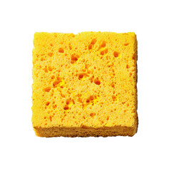 Mini sponge, ultra realistic uhd photo, on transparent background