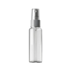 Mini spray bottle, ultra realistic uhd photo, on transparent background