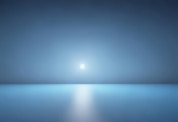 Gentle blue gradient, from deep to light shades  Smooth, calming visual effect , texture, art