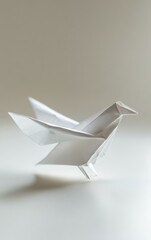 Elegant white organic sculpture on a clean surface with soft lighting for artistic and decorative purposes