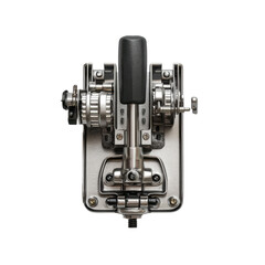 Fototapeta premium Model throttle pedal, ultra realistic uhd photo, on transparent background