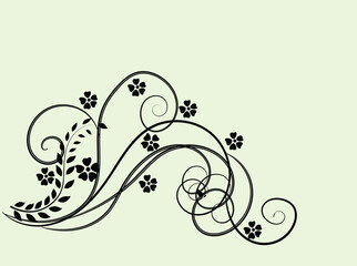 Elegant and intricate ornamental design featuring detailed flourishes perfect for invitations cards or decorative projects showcasing a classic and sophisticated aesthetic