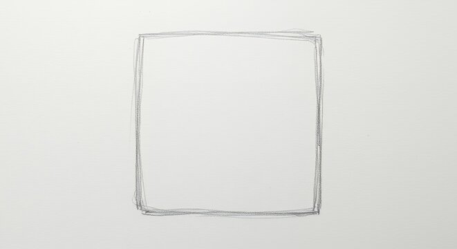 Blank square shape graphic
