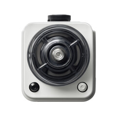 Tiny food processor, ultra realistic uhd photo, on transparent background