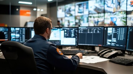 Fototapeta premium Implementing effective incident escalation and resolution strategies to ensure business continuity, focusing on structured processes and prompt response.