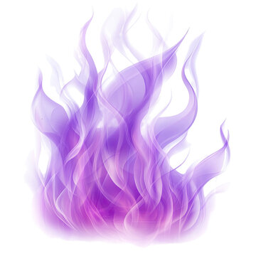 Abstract Purple Flames (1)