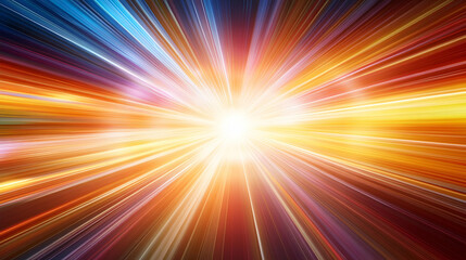 Obraz premium Abstract Bright Light Burst Background