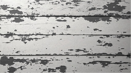 Aged wood with white tone color for background. Weathered white wooden background with rustic texture. 