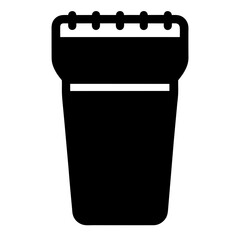 electric shavervector silhouette icon - perfect for electronics-themed crafts, decals, or SVG projects.