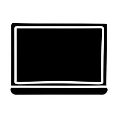 electronic whiteboardvector silhouette icon - perfect for electronics-themed crafts, decals, or SVG projects.