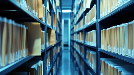 Fototapeta premium Integrated Compliance Management Systems: Modern digital tools unify document management and governance for seamless compliance.