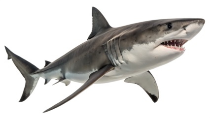 Shark Isolated on White Background
