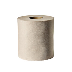 Toy toilet paper roll, ultra realistic uhd photo, on transparent background