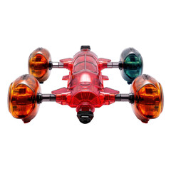 Toy underglow kit, ultra realistic uhd photo, on transparent background