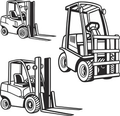 Forklift Vector