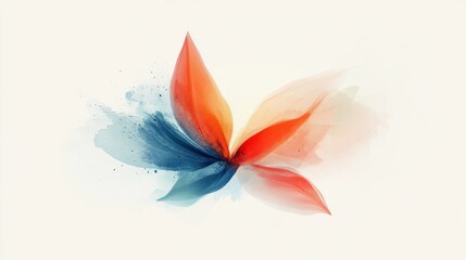 Naklejka premium Abstract butterfly