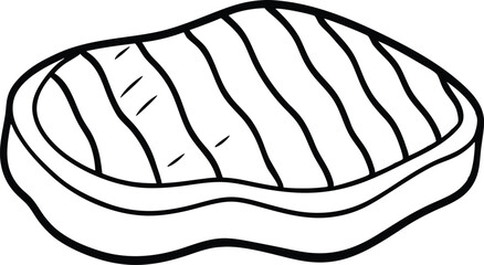 Grilled Steak with Grill Marks