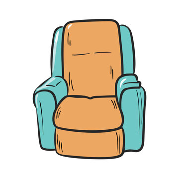 recommend clip art: recliner chair icon, recliner chair vector illustration-simple illustration of recliner chair, perfect for recliner chair logos and icons