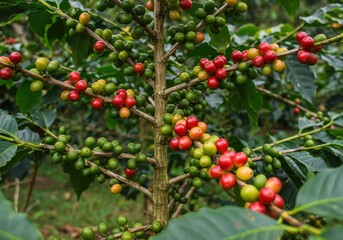 Coffees on a bush