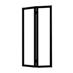 office partition vector silhouette icon - perfect for furniture icons, decals, or eps crafts.