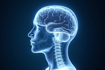 3d rendered illustration of a brain