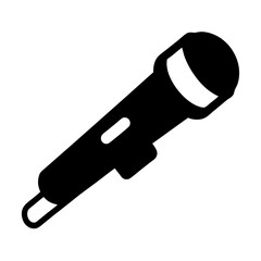 recording devicevector silhouette icon - perfect for electronics-themed crafts, decals, or SVG projects.