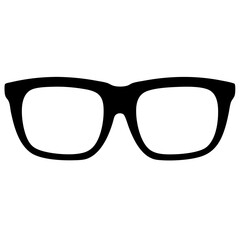 Fototapeta premium smart glassesvector silhouette icon - perfect for electronics-themed crafts, decals, or SVG projects.