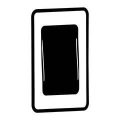 smart light switchvector silhouette icon - perfect for electronics-themed crafts, decals, or SVG projects.
