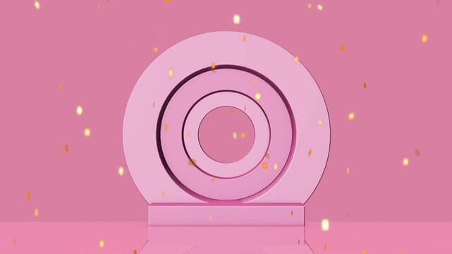 pink background with a heart