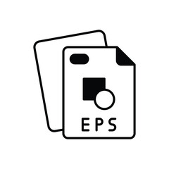 Eps File Vector icon