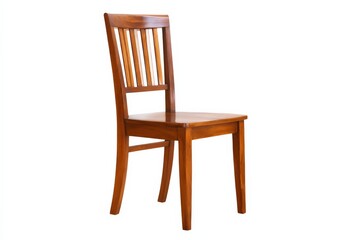 Fototapeta premium Simple wooden chair, classic design.