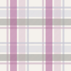 Seamless Vector Checkered Plaid Pattern Background. Pink and Green Sage Delicate Pale Colors Pattern