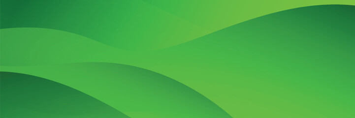 green wavy background. modern trendy design in Vector Illutration