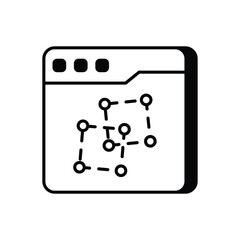 Ungroup Tool Vector icon