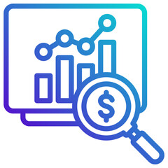 Obraz premium Analysis Icon