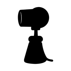 webcamvector silhouette icon - perfect for electronics-themed crafts, decals, or SVG projects.