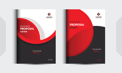 Corporate Business proposal cover Design template