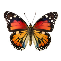 Fototapeta premium butterfly on white background