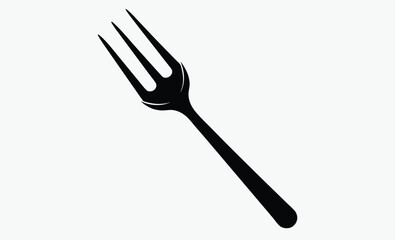 fork silhouette-