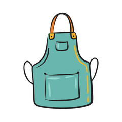 worker s apron icon, worker s apron vector illustration-simple illustration of worker s apron, perfect for worker s apron logos and icons