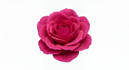 Fototapeta premium Single magenta rose