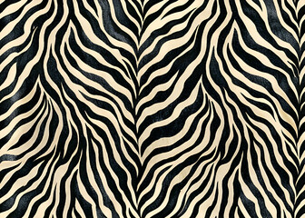 Zebra print fabric design.