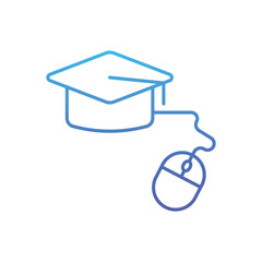 Online Education Vector icon